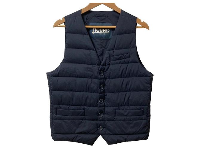 Autre Marque Chaleco de Plumas Herno Legend Azul Azul marino