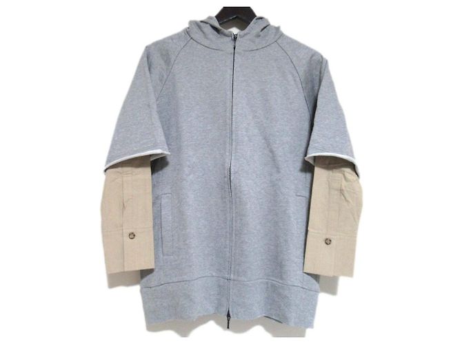 Autre Marque Sudadera con capucha docking Yohji Yamamoto Castaño