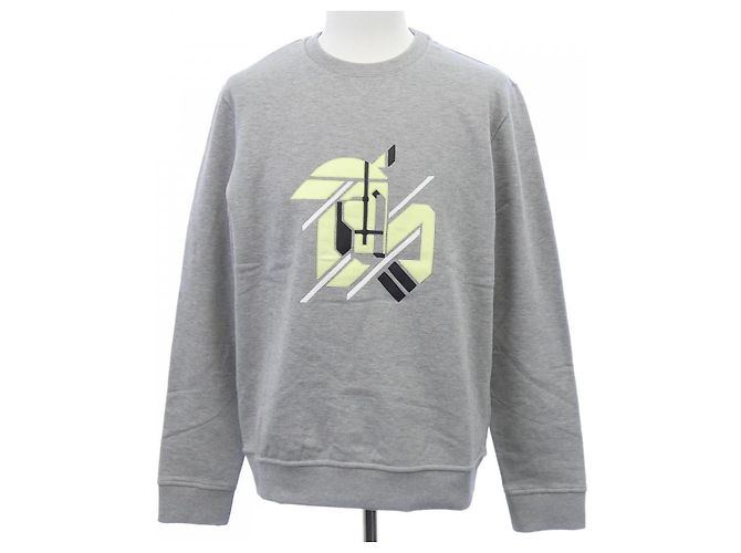 Hermès Sweatshirt de algodão Hermes Chevaux En Symetrie Marrom