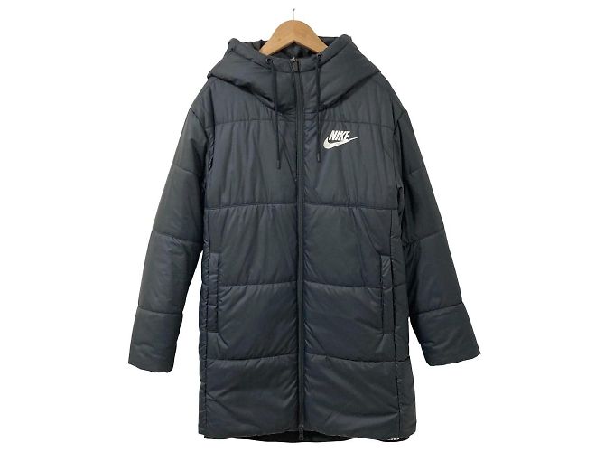 Autre Marque Cappotto lungo imbottito Nike Nero