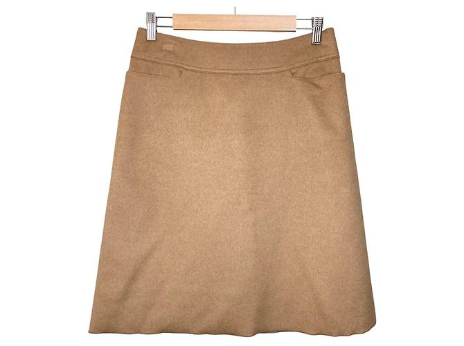 Autre Marque FOXEY Baby Camel Trapezrock Braun Kamel