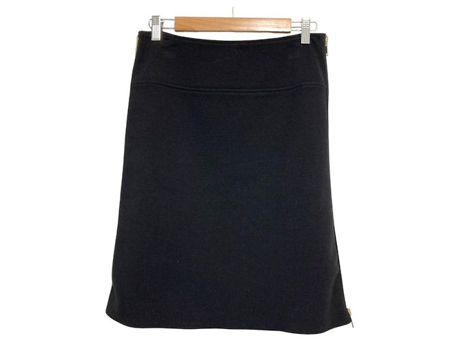 Jupe Givenchy avec fermeture éclair latérale Noir