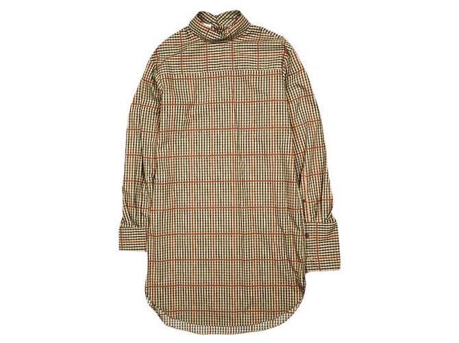 Dries Van Noten CORSO 9011 W.W.SHIRT Camisa de algodão Marrom