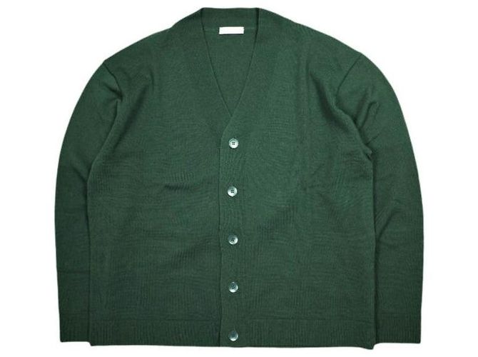 Autre Marque ATON NATURAL DYE WOOL Cardigan Grün