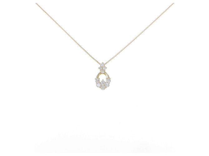 Autre Marque Collana di Diamanti Au750 D'oro