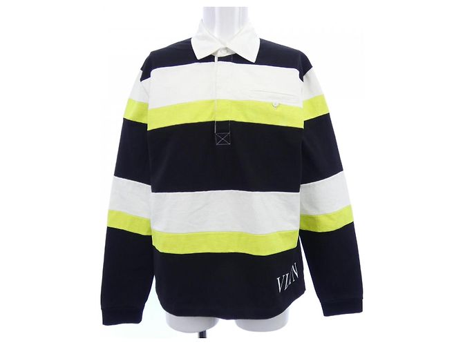Top Valentino UV3MH01F6HE Nero Bianco Giallo