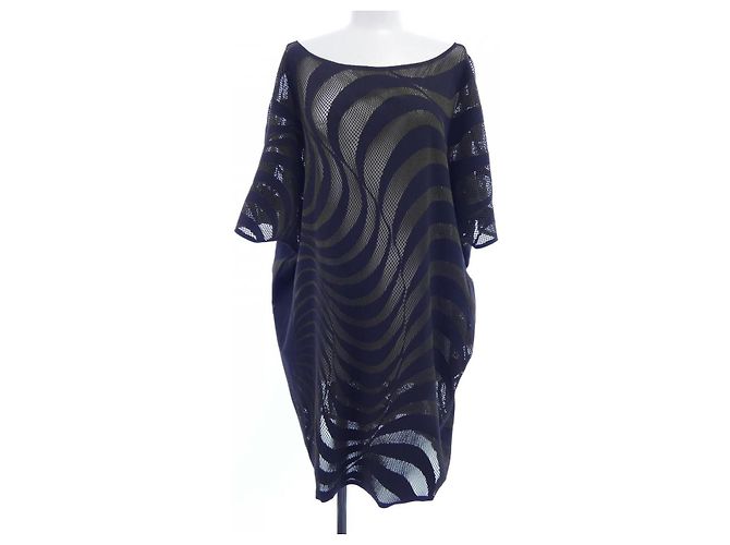 Autre Marque Top PLEATS PLEASE Negro Caqui