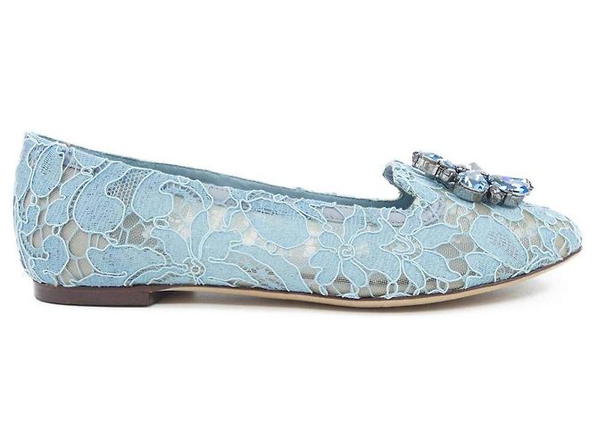 Dolce & Gabbana Chaussures plates Dolce&Gabbana Bleu