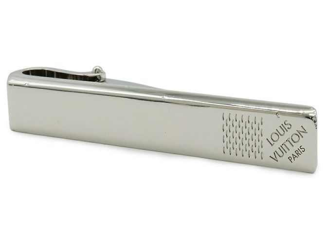 Louis Vuitton Pince Cravate Tie Clip Argento