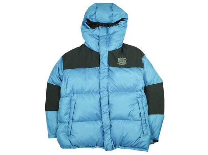Autre Marque is-ness × NANGA FUNCTIONAL DOWN JACKET Down Jacket Blue Turquoise
