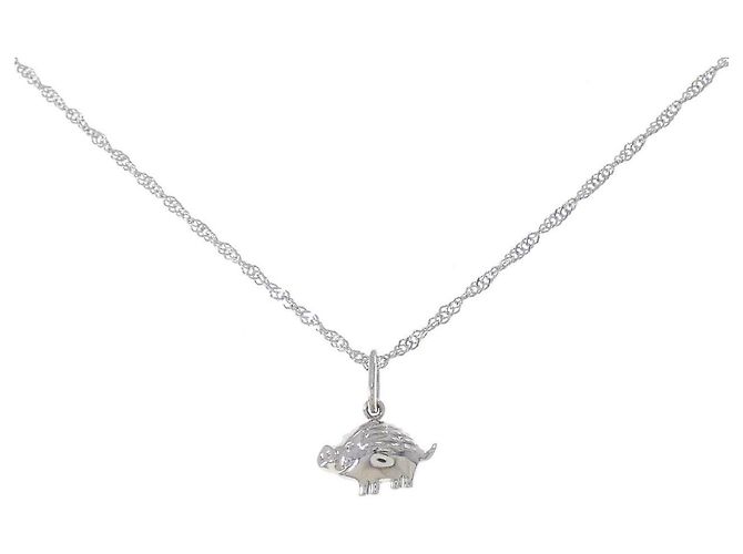 Autre Marque Platin-Halskette PT999 Silber