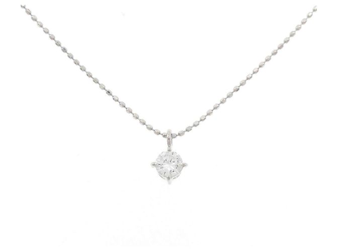 Autre Marque Collana di diamanti PT1000 PT850 Argento