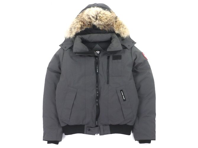 Casaco Bomber de Penas Canada Goose Borden Marrom