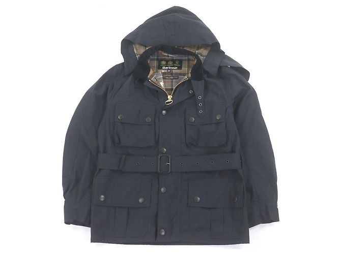 Barbour URSULA WAXJACKET Cotton Jacket Blue Navy blue