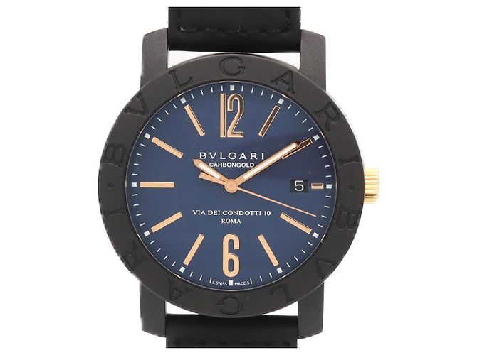 Bulgari Relógio Automático Bvlgari Carbon Gold BB40CL