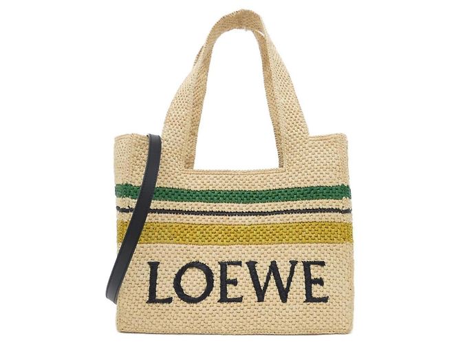 Borsa Loewe Font Tote A685B61X04 Beige