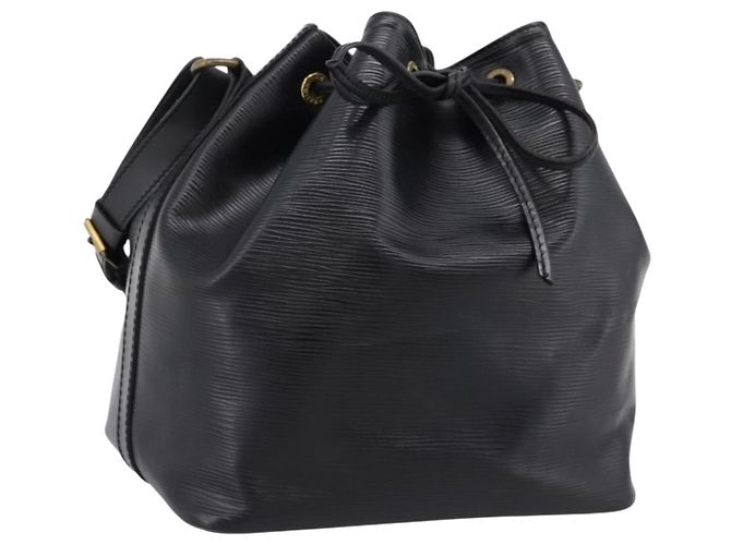 Louis Vuitton Petit Noe Epi Leather Small Noir