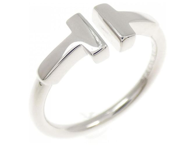 Autre Marque Tiffany T Wire Ring in Weißgold