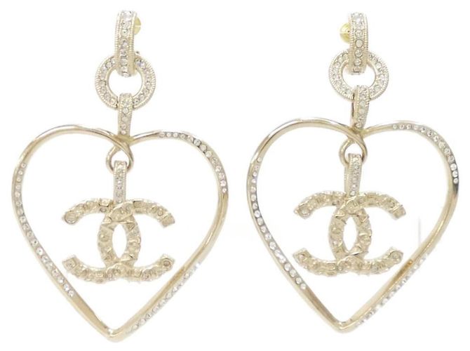 Chanel AB6006 Stecker-Ohrringe Golden