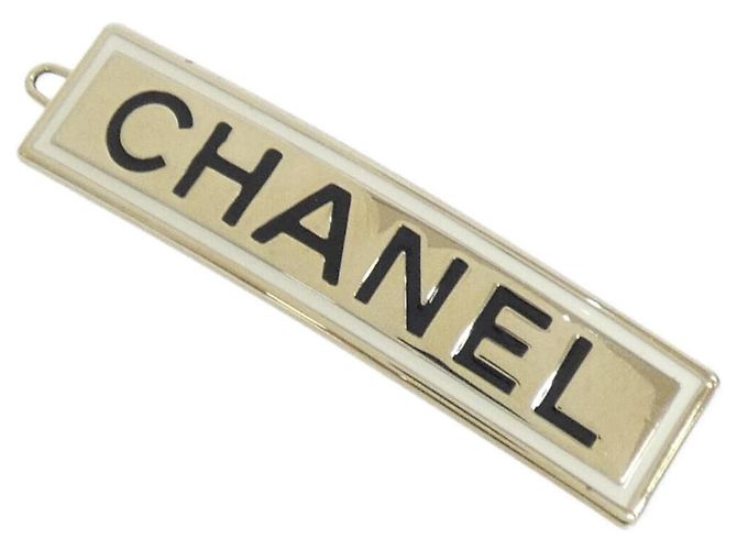 Fermi capelli Chanel AB6728 Nero Bianco D'oro