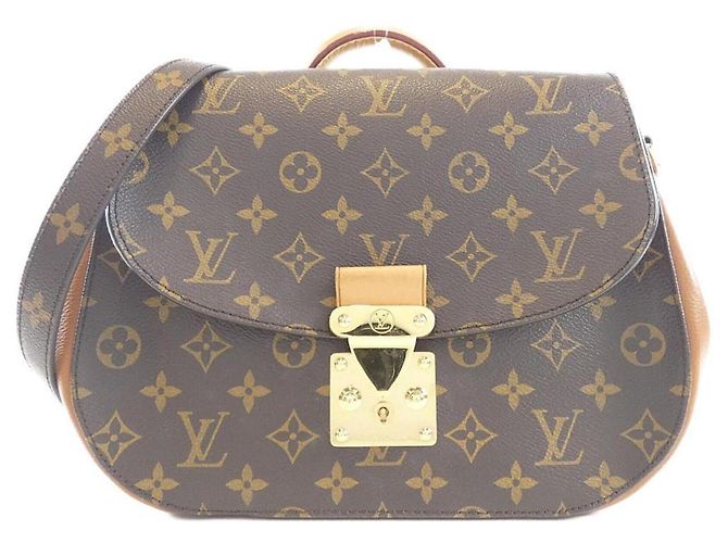 Bolsa Louis Vuitton Monogram Eden MM Marrom Camelo