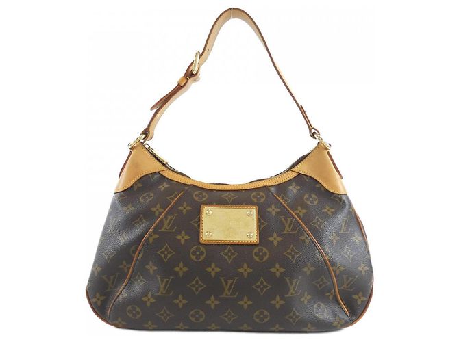 Bolsa de Ombro Louis Vuitton Monogram Thames GM Marrom