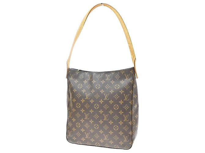 Louis Vuitton Looping Monogram Canvas GM Marron