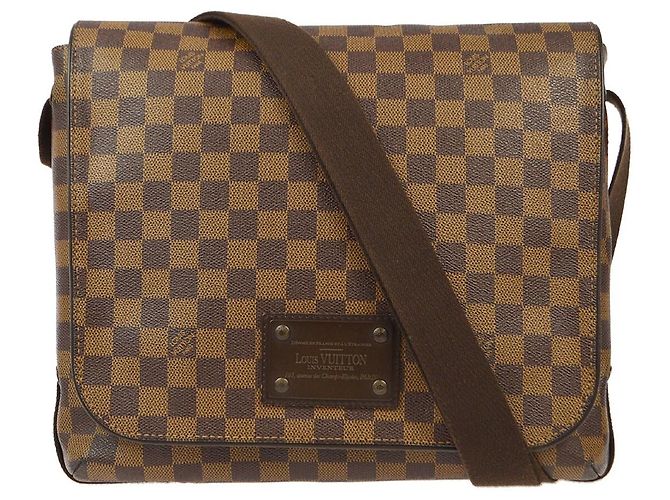 Louis Vuitton Brooklyn Damier Ebene MM Marrom