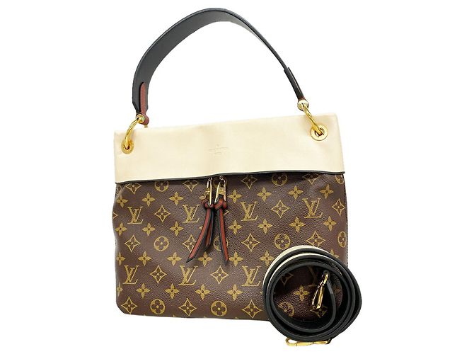 Bolsa Louis Vuitton Monogram Tuileries Besace Cru