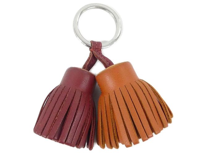 Hermès Hermes Carmen Unodos Keyring Red