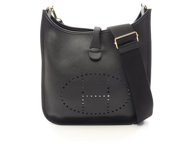Hermès Borsa a tracolla Hermes Evelyne 3 Trois PM Nero
