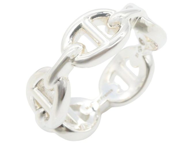 Hermès Hermes Chaine d'Ancre PM Ring Silber