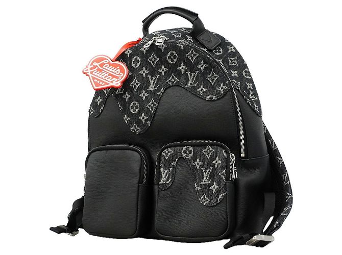 Louis Vuitton Monogram Denim Backpack - M45973 Black