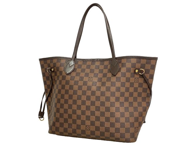 Bolso Tote Louis Vuitton Damier Neverfull MM Damier ebene