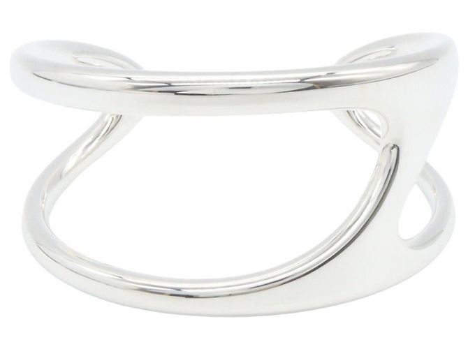 Hermès Hermes Chaine d'Ancre Bangle Silvery
