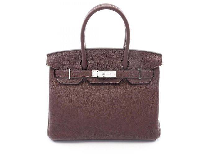 Hermès Bolsa Hermes Birkin 30 Chocolate Marrom