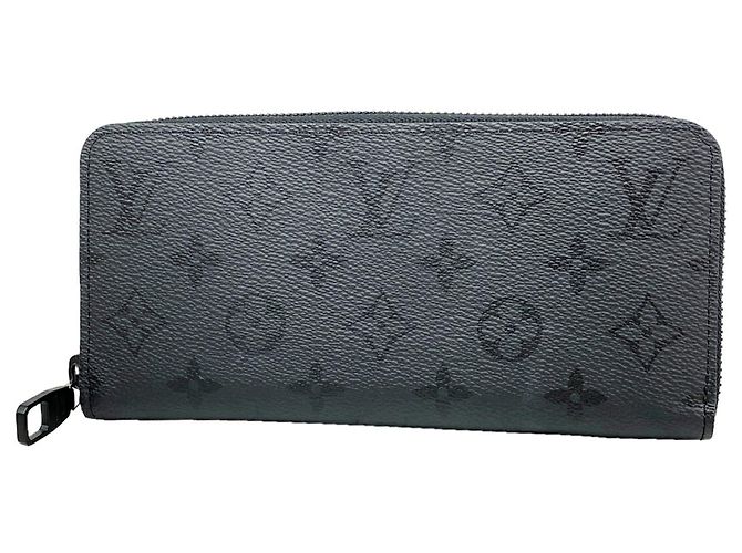 Louis Vuitton Monogram Midnight Zippy Wallet Black