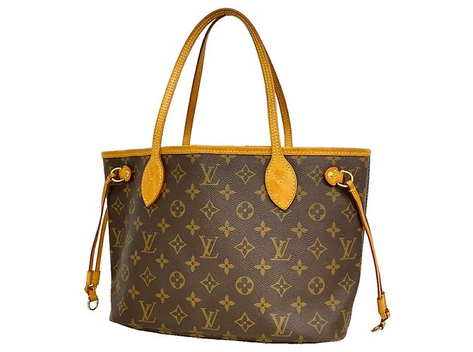 Louis Vuitton Monogram Neverfull PM Tote Bag Braun