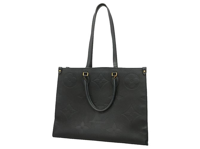 Saco Tote Louis Vuitton Monogram Empreinte OnTheGo GM Preto