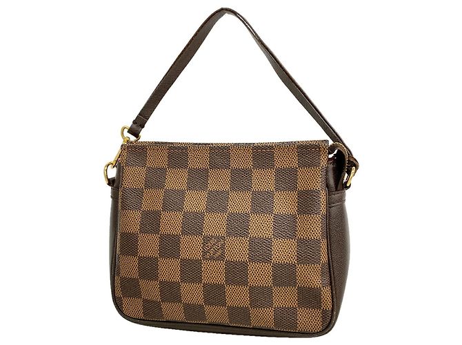 Louis Vuitton Damier Trousse Makeup Bag/Pouch Damier ebene