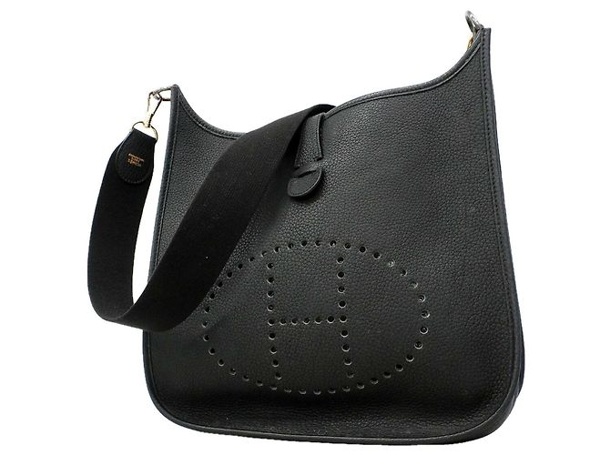 Hermès Borsa a tracolla Hermes Evelyne 1GM Nero
