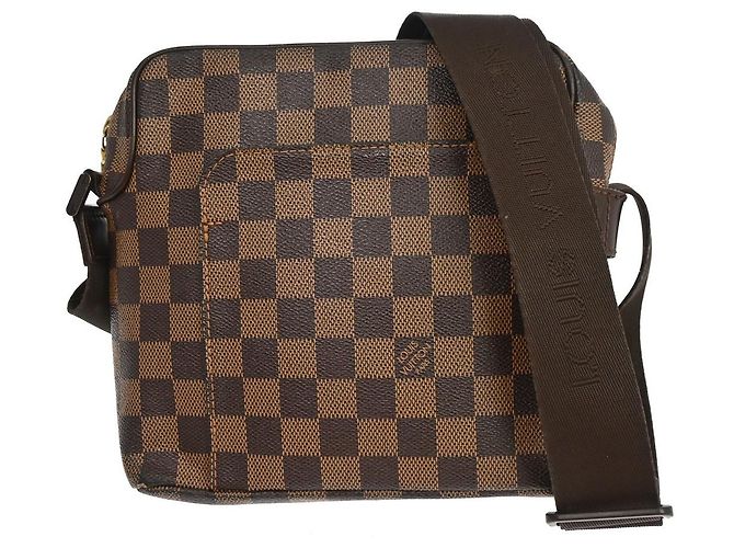 Louis Vuitton Olav Damier Ebene PM Marrom