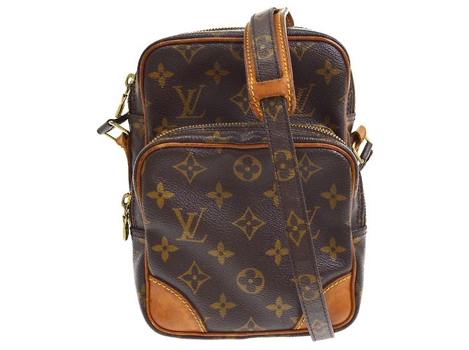 Louis Vuitton Amazone Monogram Canvas MM Castaño