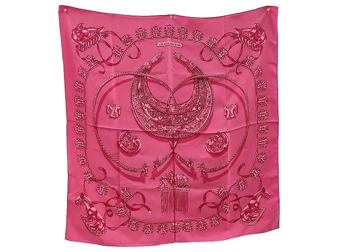 Hermès Hermes Carré 90 Silk multicolor 90 x 90 Rosa