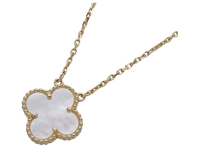 Collier Van Cleef & Arpels Vintage Alhambra Doré