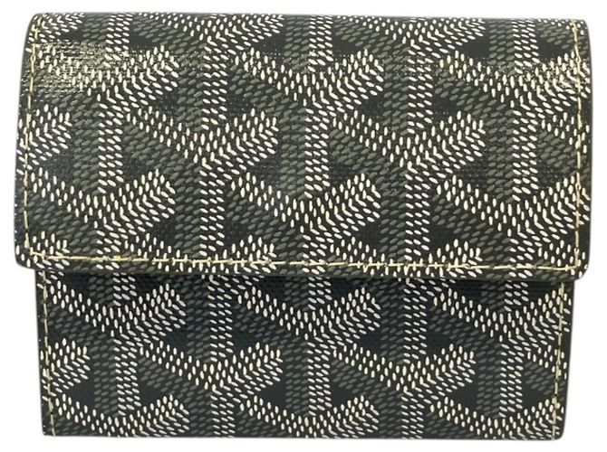 Cartera compacta Goyard Marigny Castaño