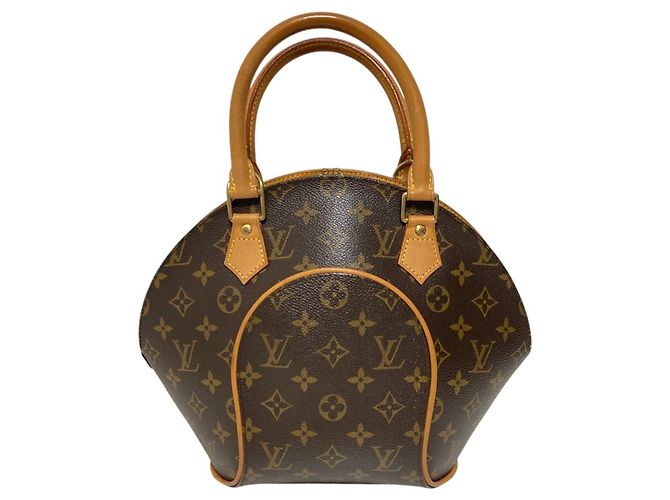 Sac Tote Louis Vuitton Ellipse PM Monogram Marron