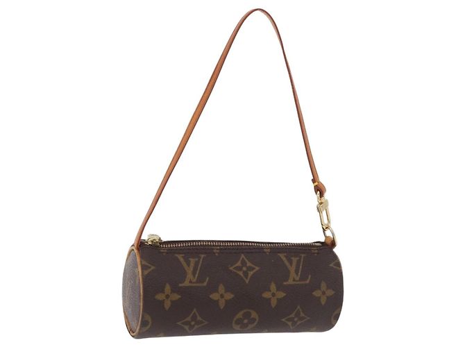 LOUIS VUITTON Monogram Papillon Pouch LV Auth ka6359 Monograma