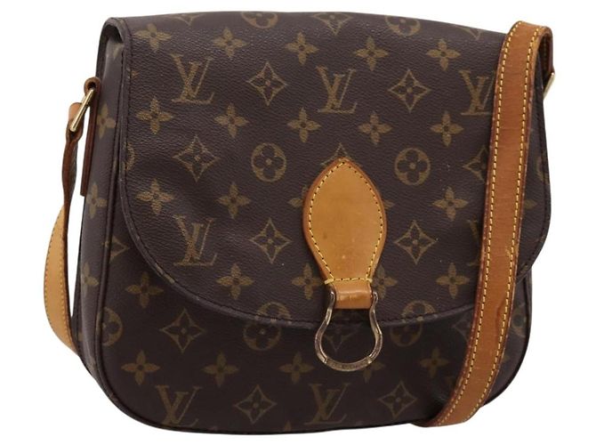 LOUIS VUITTON Monogram Saint Cloud GM Shoulder Bag M51242 LV Auth ep15880 Monograma