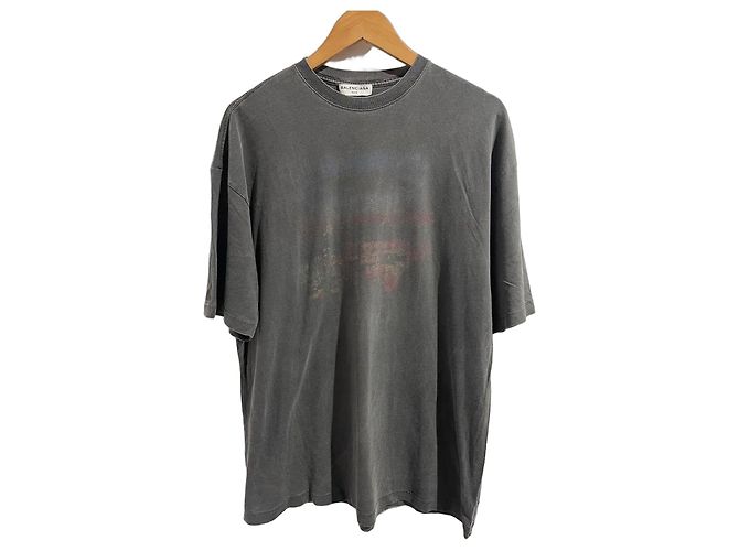 Camiseta Balenciaga gris T.L